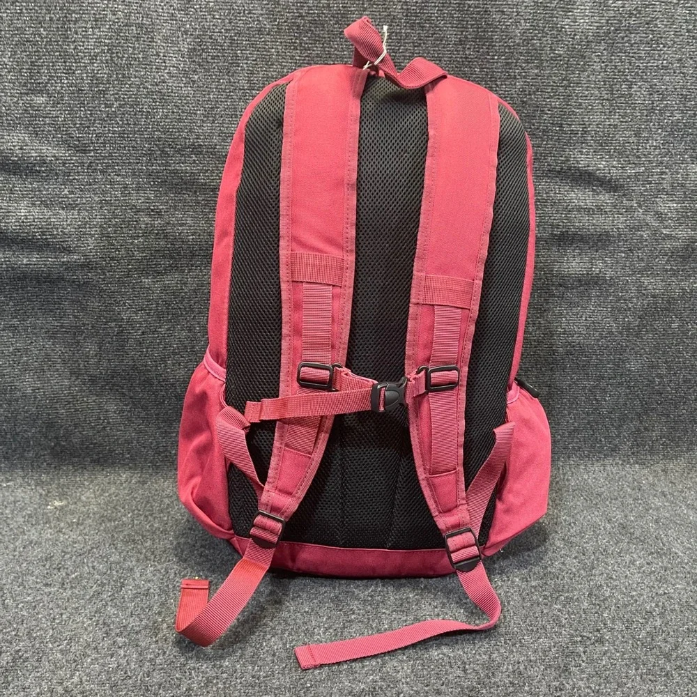 AmazonBasics B078J7NT5G Deep Red MOLLE Canvas Backpack for Laptops up to 15 inch